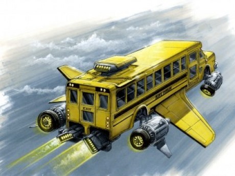 Character Hero High Flying School Bus (NPC)