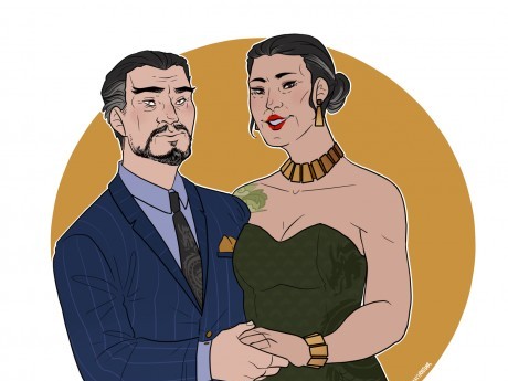 Image of Dr. Mickey and Sylvia Strange