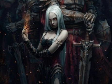 Character Shar, Goddess of Lies
