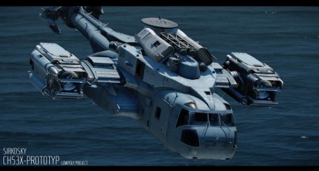 Roleplay character: CH-53S Heavy Lift Transport VTOL