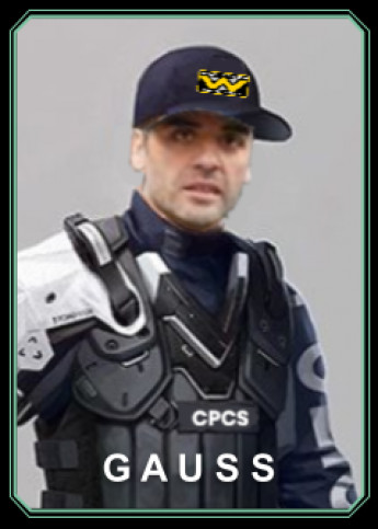Roleplay character: Officer Ricardo Gauss