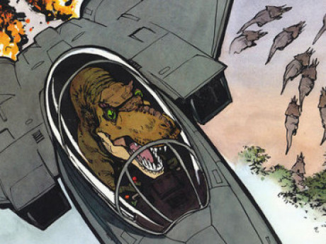 Character Captain Dinosaur