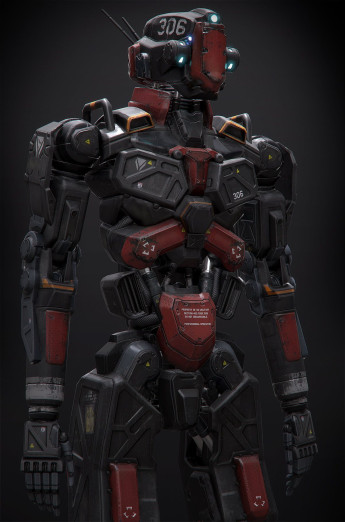 Character RED-1 Droid