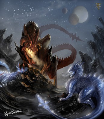 The War of Mythical Creatures logo