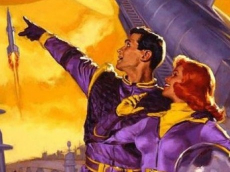 Spacestronauts! A 50s Sci-Fi Adventure! logo